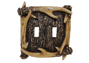 Image for Antler Double Switch Switchplate