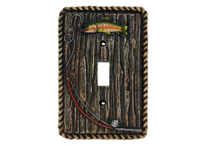Image for Rainbow Trout Single Switch Switchplate