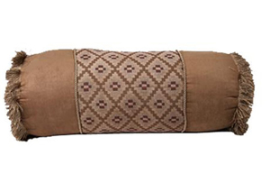 Image for Bear Neck Roll w/Fringe Version B