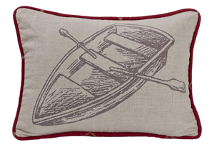 Image for South Haven Rowboat Pillow