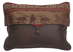 Image for Cascade Lodge Bear Envelop Pillow