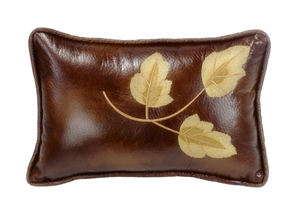 Image for Highland Lodge Leaf Pillow