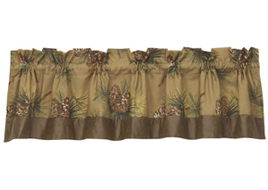Image for Crestwood Pinecone Valance