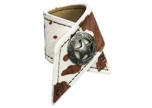 Image for Cowhide Design Napkin Holder