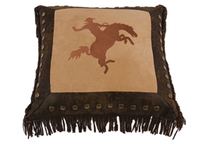 Image for Barbwire Bronco Rider Pillow