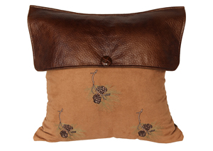 Image for Lodge Pine Cone Envelope Style Pillow