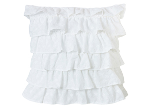 Image for Salado Tiered Ruffled Eyelet Pillow