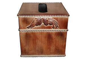 Image for Antiqued Brown Pine Cone
