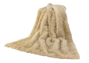 Image for Faux Cream Sheep Skin Throw