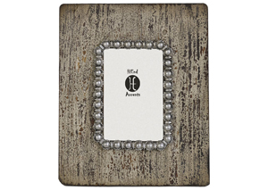 Image for 4' x 6' Distressed Picture Frame w/Pearls