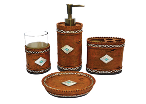 Image for 4 Pc Navajo Bathroom Set