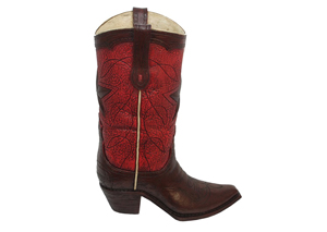 Image for Red Star Boot Vase