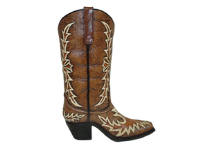 Image for Flame Stitched Boot Vase