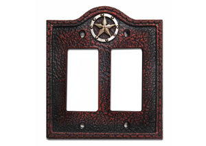 Image for Lone Star Double Rocker Plate Cover