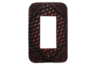 Image for Woven Single Rocker Plate Cover