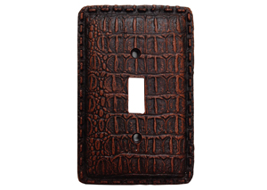 Image for Gator Crocodile Single Switch Plate Cover