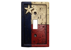 Image for Texas Flag Single Switch Plate Cover