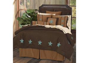Image for Laredo Turquoise 5 Pc Full Comforter Set