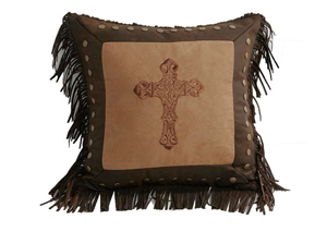 Image for Crosses Square Cross Pillow
