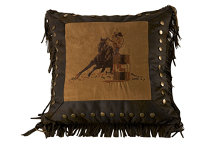 Image for Barbwire Barrel Racer Pillow
