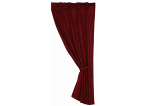 Image for Cheyenne Red Curtain