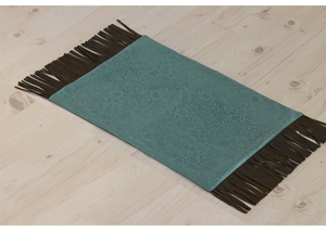 Image for Cheyenne Turquoise Faux Leather Placemat