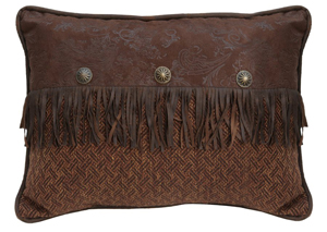 Image for Del Rio Western Textile Envelope Pillow w/Fringes
