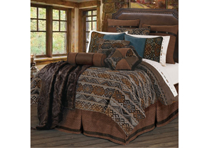 Image for Rio Grande 7 Pc Southwestern Pattern Full Duvet Set