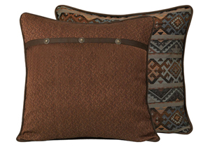 Image for Rio Grande Geometric Pattern Reversible Euro Sham