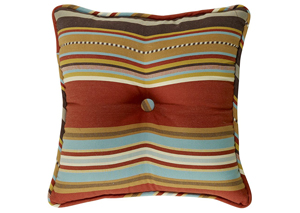 Image for Calhoun Striped Tufted Pillow