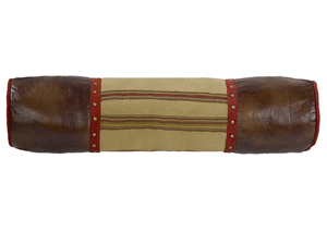 Image for Ruidoso Striped Oversize Neckroll Pillow, 36' x 8'