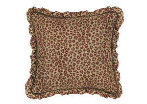 Image for Austin Leopard Print Reversible Euro Sham