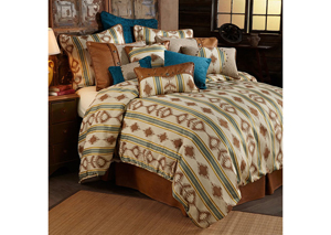 Image for Alamosa 5 Pc Pattern Full Bedding Set
