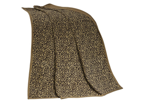 Image for San Angelo Leopard Throw, 50" x 50"