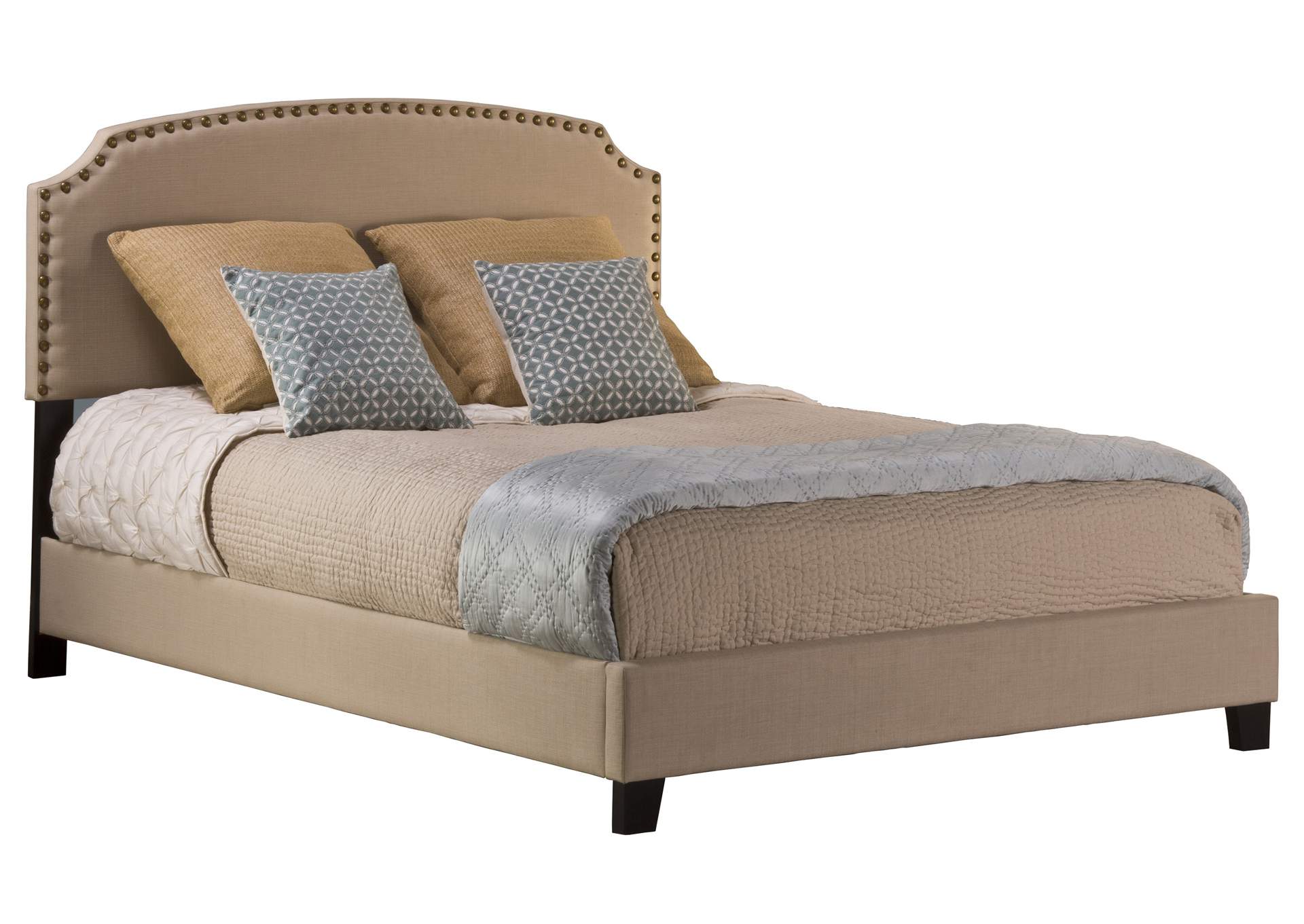 Lani Twin Bed w/Rails - Cream,Hillsdale