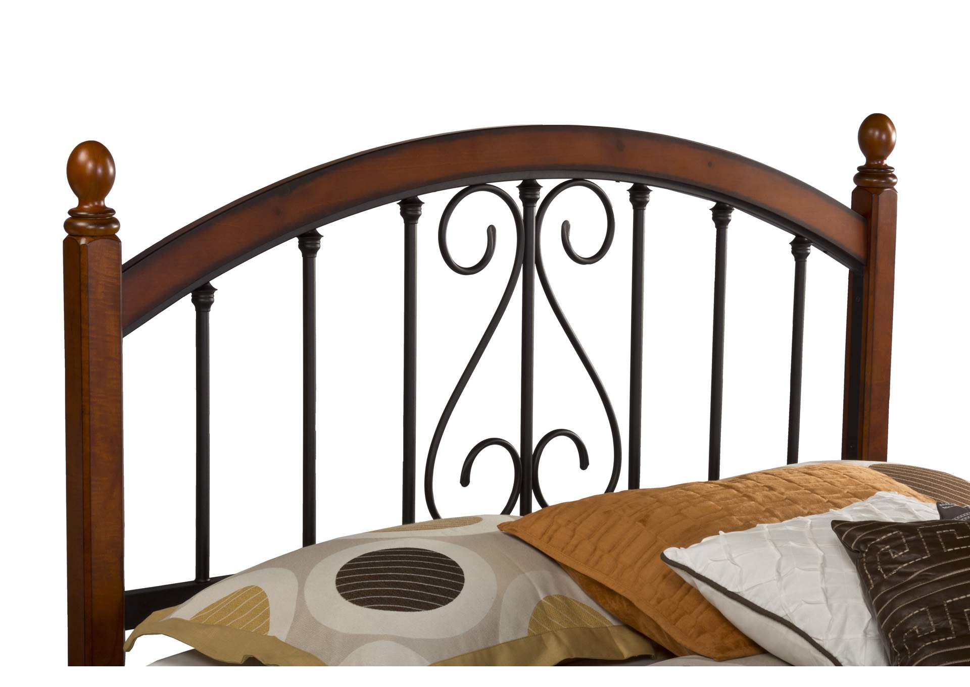 Burton Way King Headboard w/Rails,Hillsdale