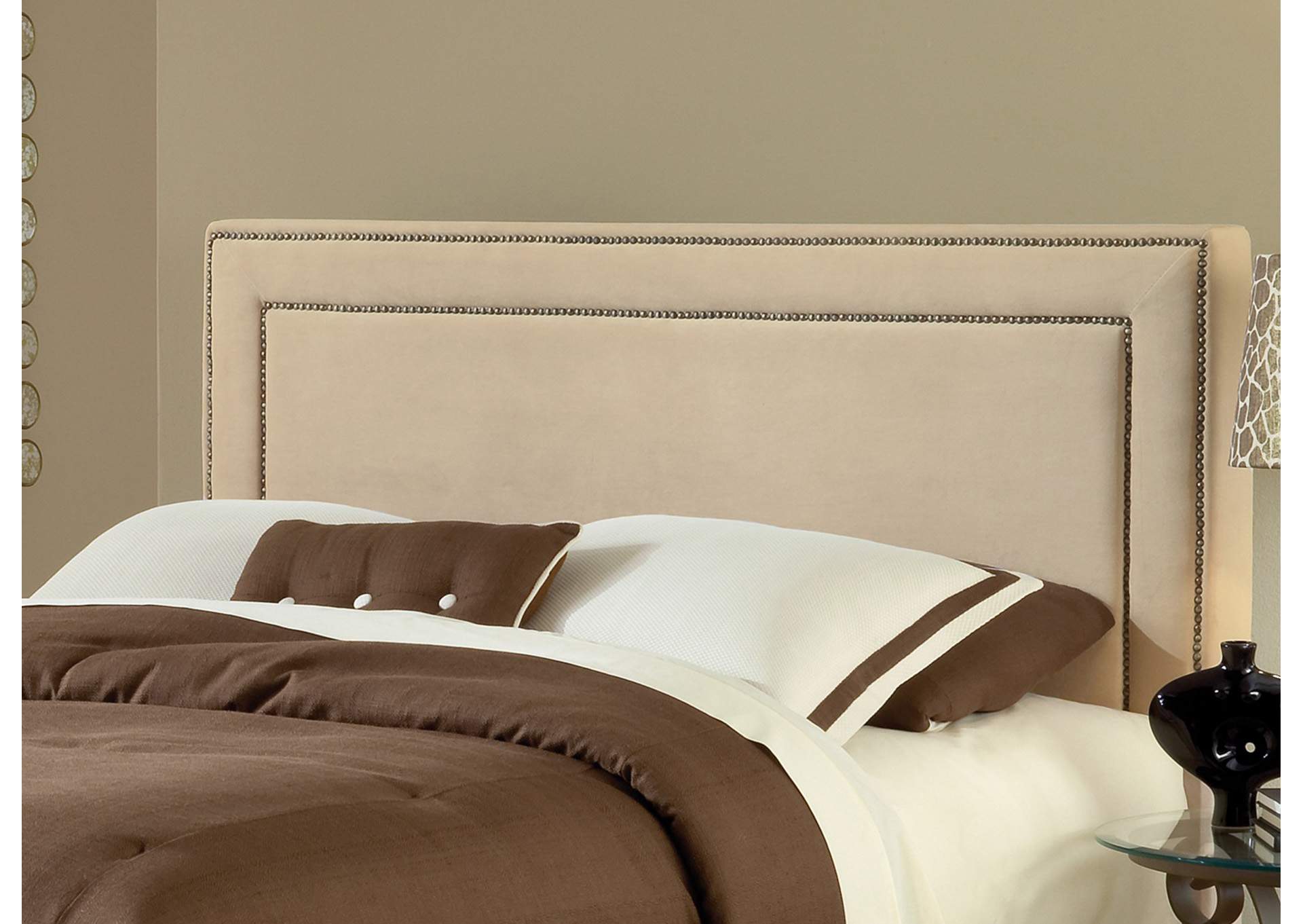 Amber Queen Headboard w/Rail,Hillsdale