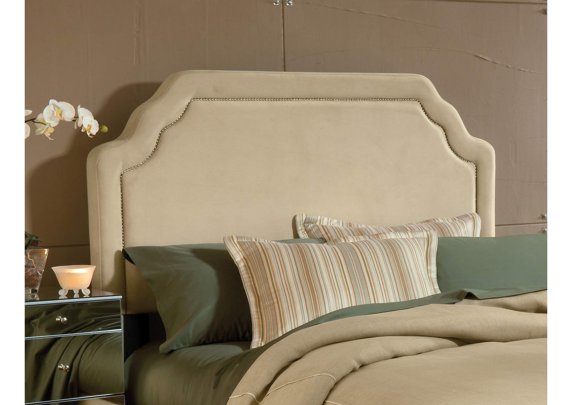 Carlyle Queen Headboard w/Rails,Hillsdale