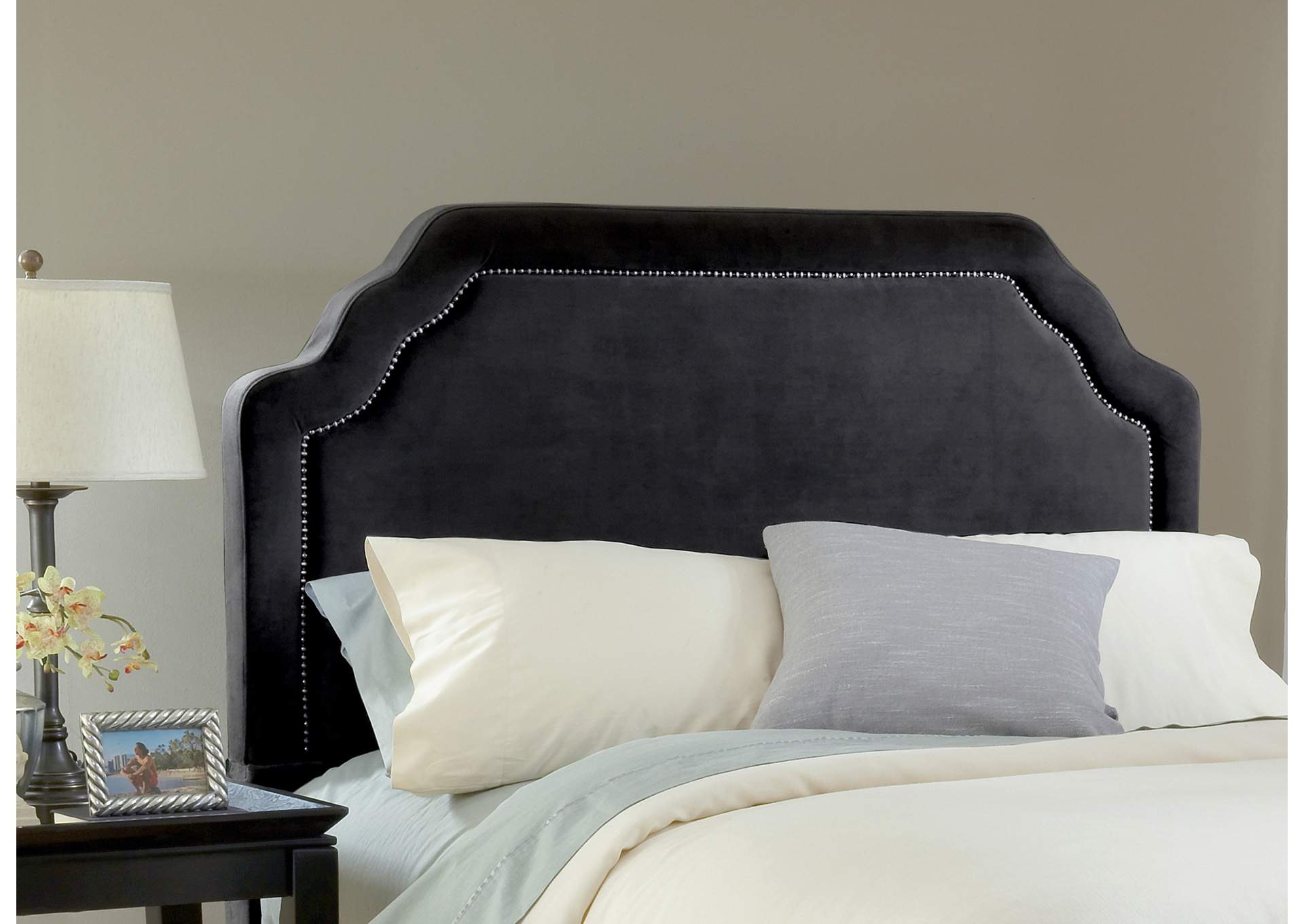 Carlyle Full/Queen Headboard w/Rails,Hillsdale