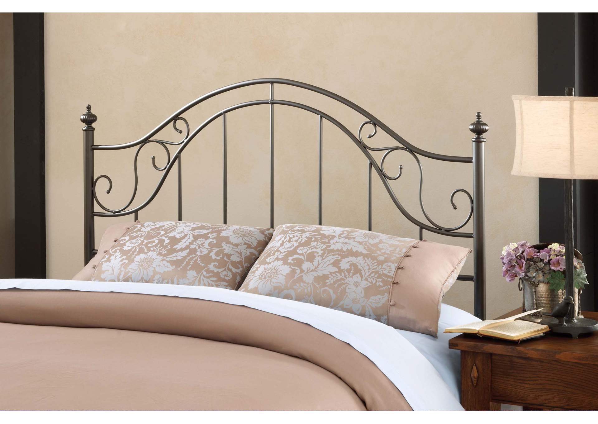 Clayton Full/Queen Headboard w/Rails,Hillsdale