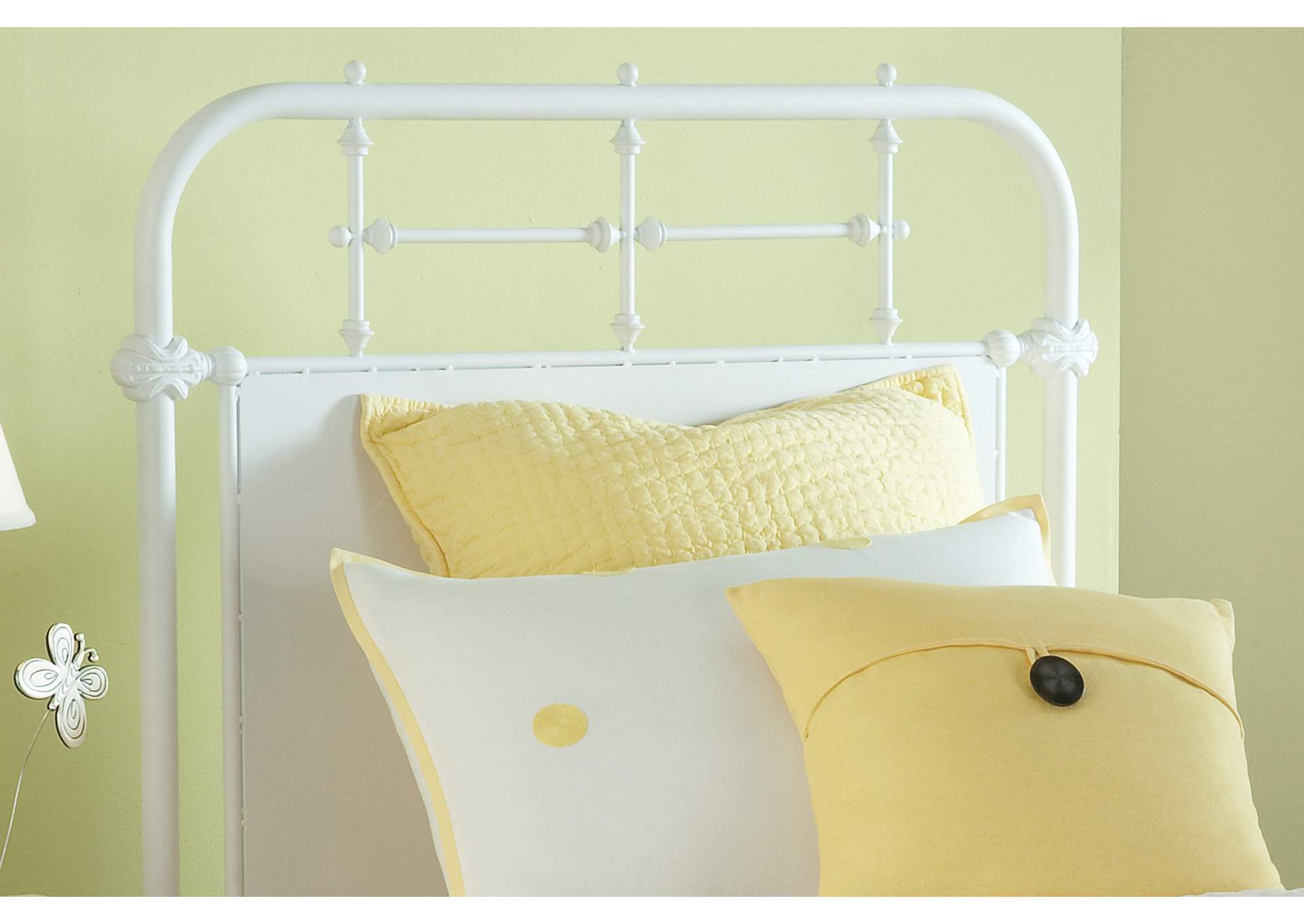 Kensington Twin Headboard w/Rails,Hillsdale