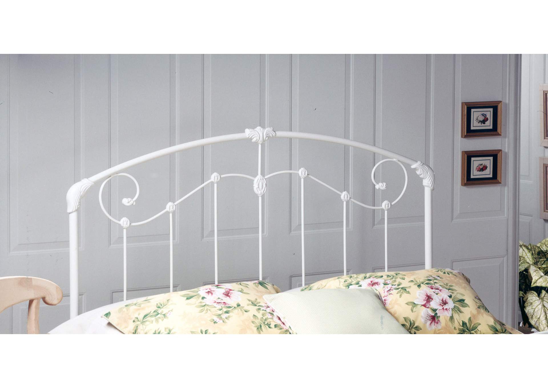 Maddie Full/Queen Headboard w/Rails,Hillsdale