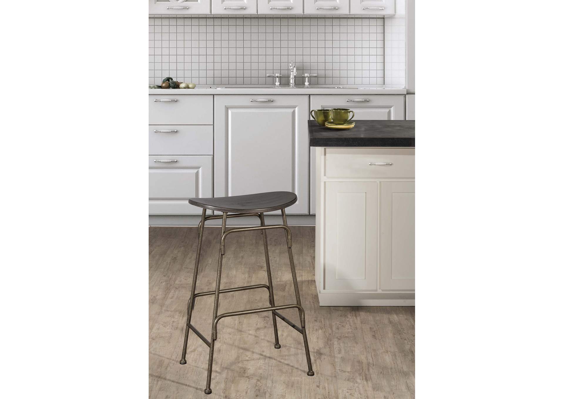 Mitchell Backless Bar Stool,Hillsdale