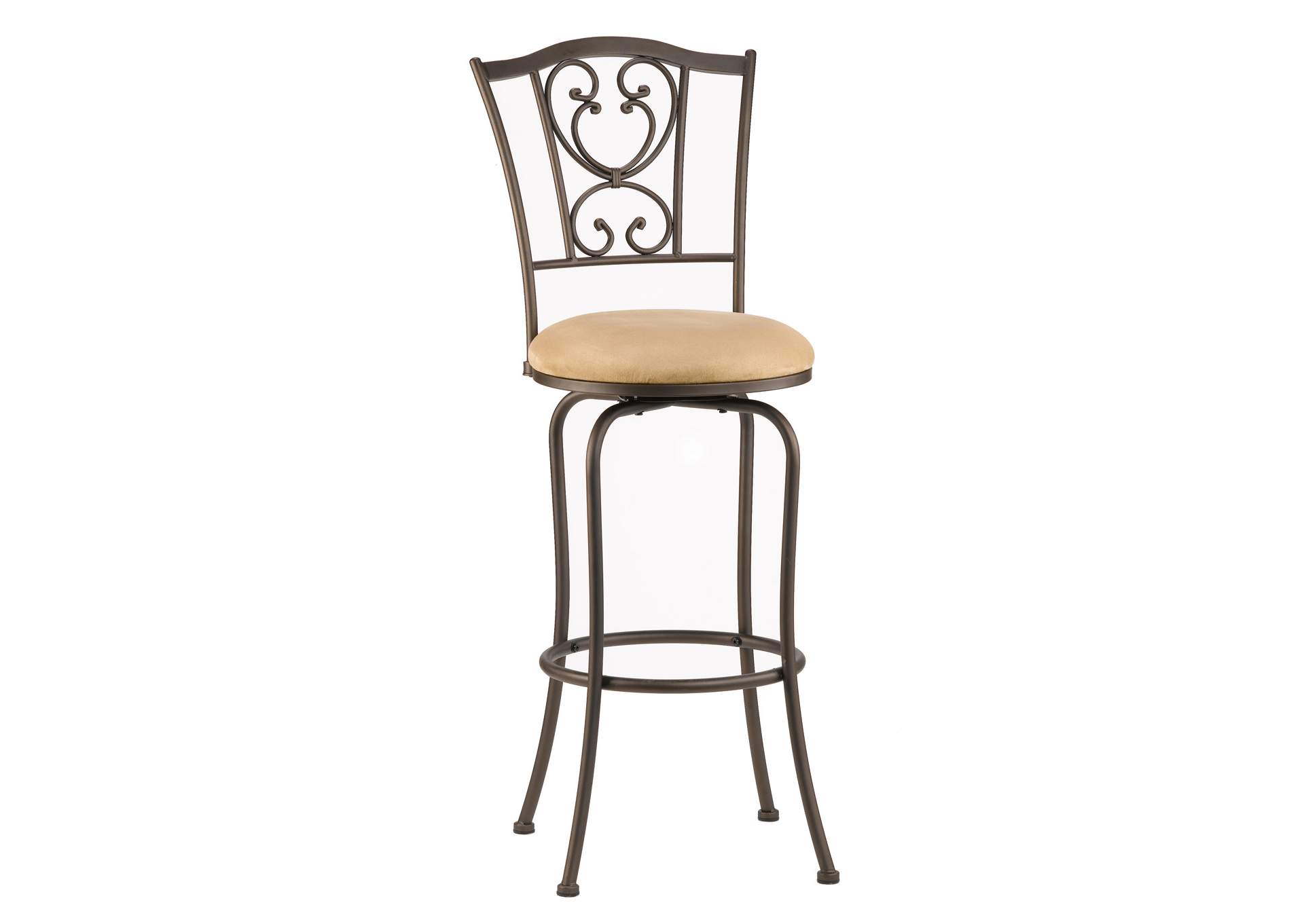 Concord Swivel Bar Stool,Hillsdale