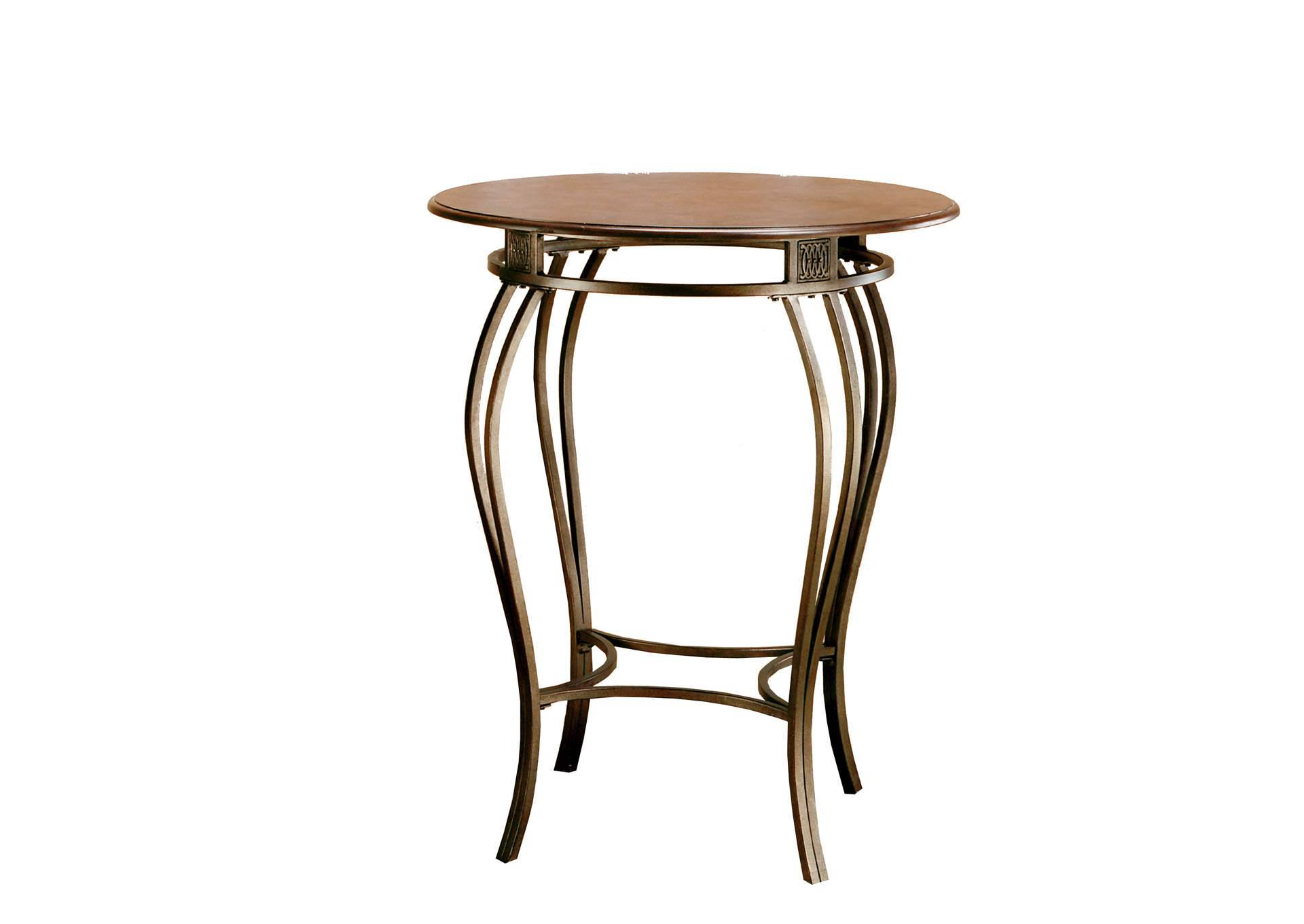 Montello Brown Bistro Table,Hillsdale