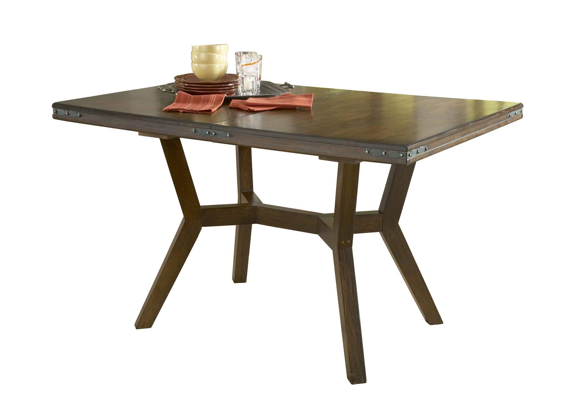 Arbor Hill Chestnut Extension Dining Table,Hillsdale