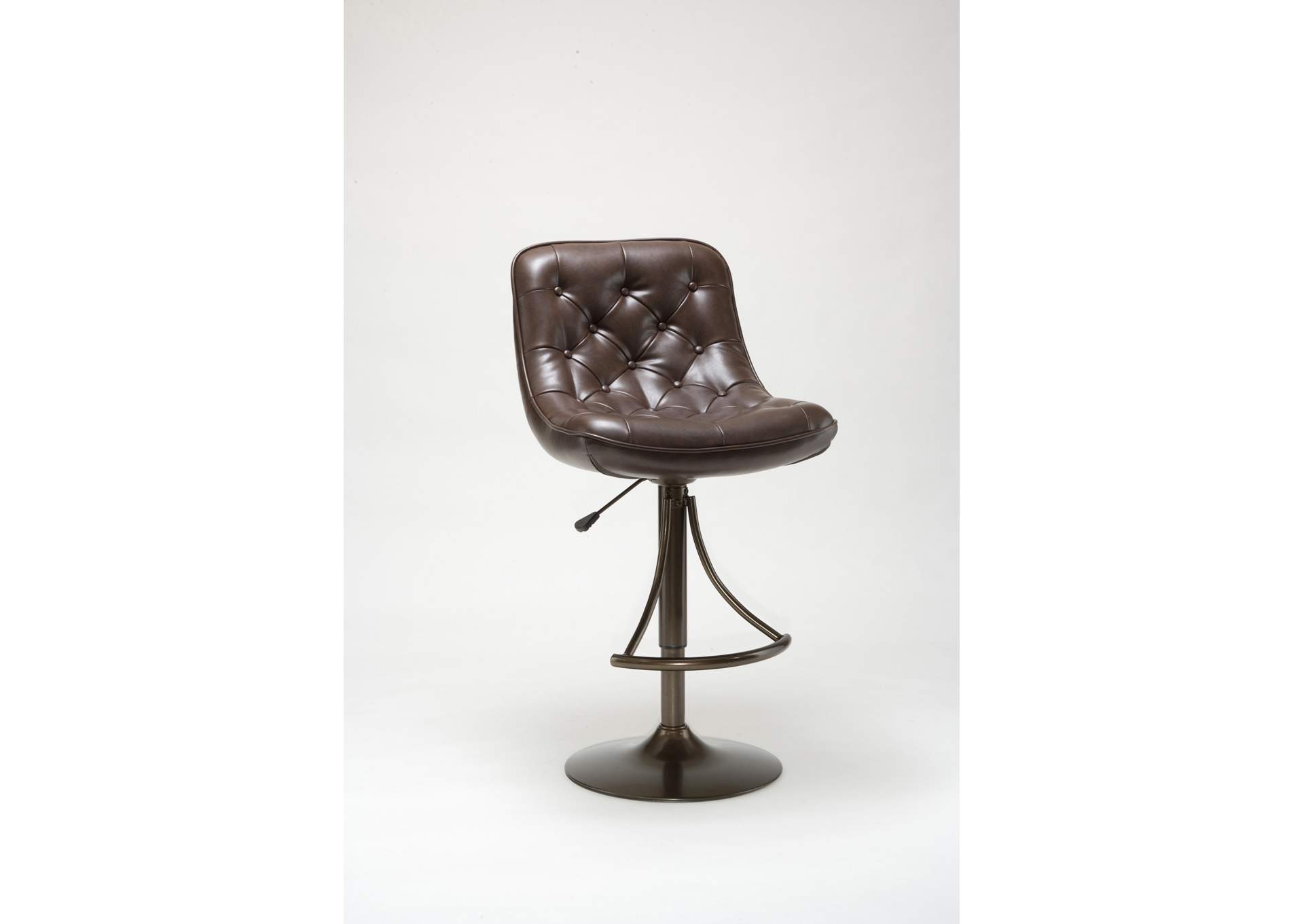 Aspen Copper Adjustable Bar Stool,Hillsdale