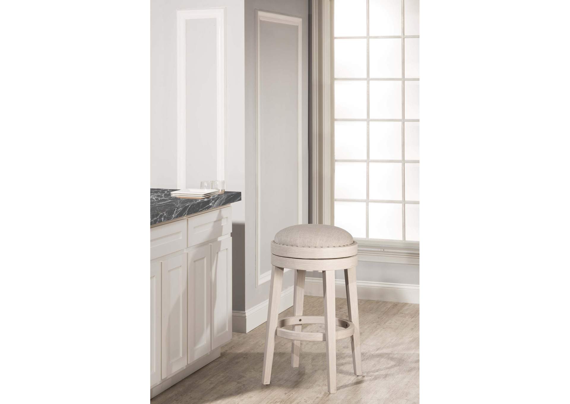 Carlito Backless Swivel Counter Stool,Hillsdale