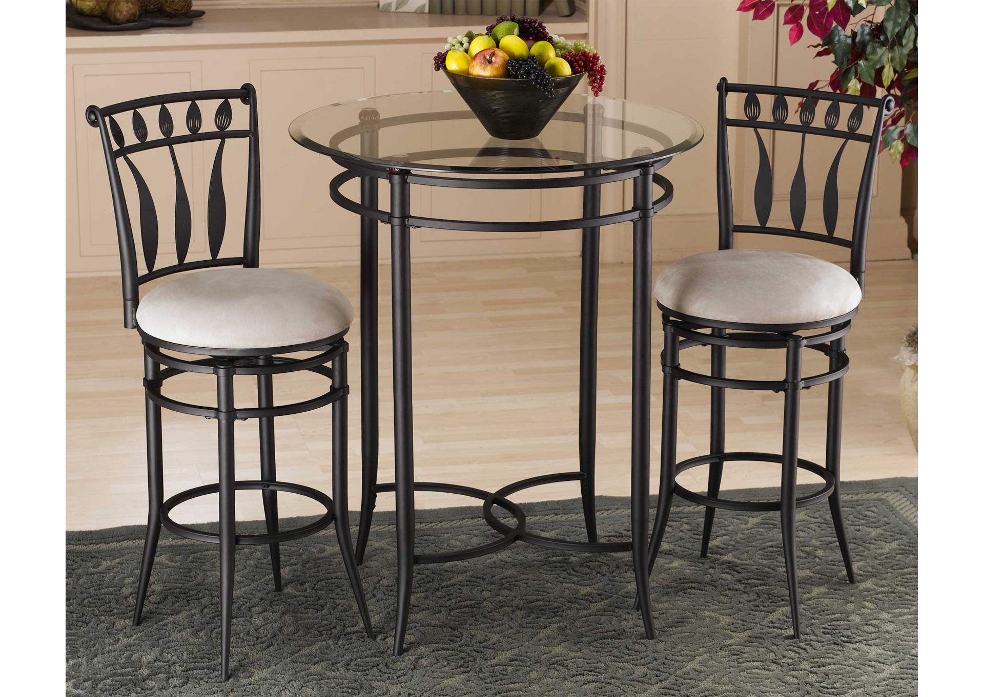 Hudson Stone 3-Piece Bistro Set,Hillsdale