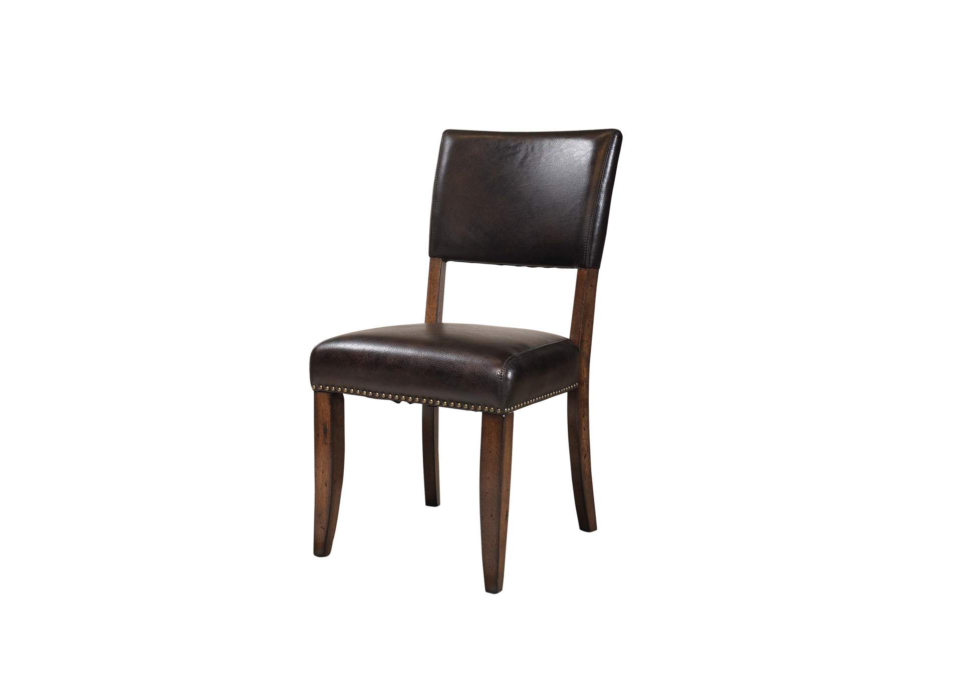Cameron Chestnut Parson Dining Chair (Set of 2),Hillsdale
